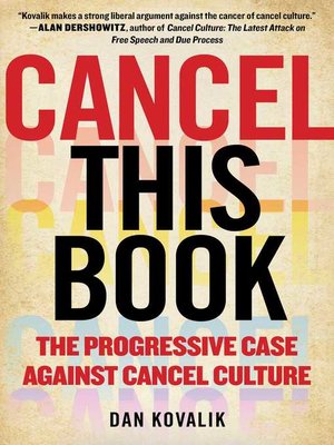 cover image of Cancel This Book